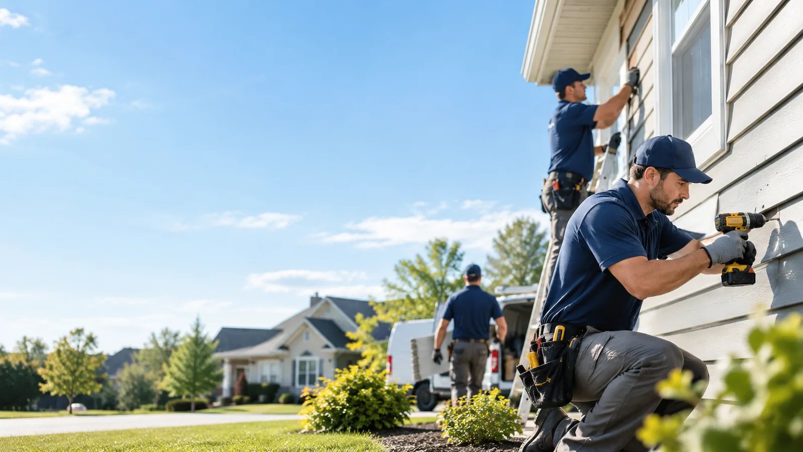 Cracked Siding Repair in Baskin, LA